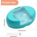 Coitak Magnetic Sewing Pincushion with 100 Plastic Head Pins - Green Magnetic Pins Holder for Sewing & Quilting - Buy Online on GoSupps.com