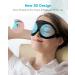Umisleep 3D Contoured Sleep Mask for Men & Women - Super Soft 100% Light Blocking Eye Mask for Travel Insomnia & Migraines (Black) - Buy Online on GoSupps.com