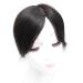 Susanki Real Hair Topper for Women - Hand-Bound Remy Hair Crown Topper Mono-Wig Hair Part 20.3 cm Dark Brown - Perfect for Thin Hair - Buy Online on GoSupps.com