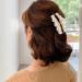 5Pcs Non-Slip Pearl Hair Clips for Women - Strong Plastic Hair Claw Clips for Thick & Fine Hair - Buy Online on GoSupps.com