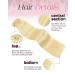 Agmity Clip In Extensions - Real Human Hair 50cm #613 Bleach Blonde 120g 7 Pieces Invisible & Smooth - Buy Online on GoSupps.com