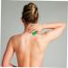 Lurrose 2 STK Acupressure Roller Massage Globe - Trigger Point & Body Massage Ball (11x6.5cm) - Green - Manual Back Roller for Pain Relief & Relaxation - Buy Online on GoSupps.com