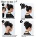 Scrunchie Hairpiece Bun | Wavy Messy Bun & Ponytail Hair Extension - International Shipping - Buy Online on GoSupps.com