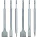 YaeTek 6pcs SDS Plus Hammer Drill Chisel Set Rotary Hammer Drill Bits with Point Chisels  Flat Chisels  Wide Chisels - Buy Online on GoSupps.com