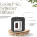 Professional Aromatherapy Diffuser - Portable & Battery-Operated Essential Oil Diffuser | Water-Free No Heat Full Spectrum Spray Technology (Black-Silver) - Buy Online on GoSupps.com