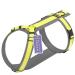 STUCH dog harness - adjustable nylon harness - padded - for small medium and large dogs (Lime S) Lime S