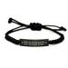 Dental Hygienist Gifts Rope Bracelet Funny Quote 'Dental Hygienist By Day. Ninja By Night.' - Graduation Unique Gifts from Friends to Dental Hygienist