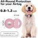 PKQtop Protective Cover for Apple AirTag - Silicone Case for Dog Collars & School Bags - Anti-Lost Locator - Pink - Buy Online on GoSupps.com