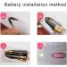 Electric Eyelash Curler Professional Eyelash Curling Clip Portable Eye Lashes Curler for All Eye Shapes - Buy Online on GoSupps.com