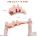 Toe Separators for Men & Women - Silicone Gel Toe Spacers for Bunion Correction & Toe Alignment (2 Pairs - Buy Online on GoSupps.com
