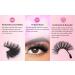Diffusion NEW 8D Mink False Eyelashes Wispy Cross Long Thick Soft Fake Eye Volume Lashes (3 Pairs) - Buy Online on GoSupps.com