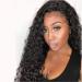 Long Black Wavy Curly Wig for Women - Brazilian Synthetic Hair | Perfect for 80s 50s 60s and 70s Cosplay - International Shipping - Buy Online on GoSupps.com