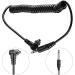 YuCool 3.5mm Male Flash PC Sync Cable 2 Pack - 14-Inch Coiled Cord for Nikon, Canon, DSLR Cameras + 2 Lens Cap Holders & 2 Cleaning Cloths - Buy Online on GoSupps.com