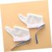 GLSTOY Anti-Eating Gloves 2 Pairs for Kids - Thumb Protector to Stop Nail Biting - Breathable Nylon Mittens for Infant Fingers - Pink/Black - Buy Online on GoSupps.com