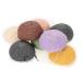 8pcs Konjac Sponge Set - Gentle Exfoliating & Deep Cleansing for Sensitive, Oily, Acne Prone Skin - Buy Online on GoSupps.com