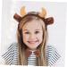 FRCOLOR Animal Headgear Headband Made of Cattle Horn Animal Cosplay Headband Photo Prop Animal Headbands for Women Demon Cattle Clothing Accessories Child Horns Fabric - Buy Online on GoSupps.com