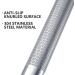2 Pack 12 Inch Chrome Anti-Slip Shower Grab Bar Set - Stainless Steel Bathroom Support Bars for Elderly, Senior, Handicap - Knurled Design for Safety and Stability - Buy Online on GoSupps.com