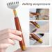 Premium Retractable Metal-Back GUA-SHA Massager | Spherical Point Portable Back Scratch Device with Wooden Handle - Unisex - Buy Online on GoSupps.com