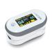 Mommed oxygen saturation measuring device finger oximeter results in 8 seconds pulse oximeter for adults and children including lanyard and batteries (gray) YM301-gray