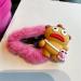 xbiez Cartoon Rubber Clownfish Hair Clip Cute Cloud Shape Snap Hairpin Furry Plush Barrettes Winter Headdress Hair Accessories Pink - Buy Online on GoSupps.com