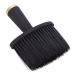 Minkissy Salon Neck Cleaning Tool & Facial Brush | Eber Salon Razor Brush | Premium Neckbrush & Mineral Powder Brush - 14x10x10cm Black - Buy Online on GoSupps.com