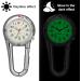NICERIO Outdoor Carabiner Watch with Glow in The Dark Clip - White Pocket Watch for Rock Climbing & Mountaineering - Buy Online on GoSupps.com