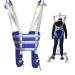 Divided Leg Sling for Elderly Disabled Patient Hoist Sling Stair Transfer Belt Full Body Patient Lift Sling Medical Walking Standing Aids Carrier Patient Lifter Divided Leg Sling Blue M