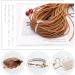 10 Yards Tan Round Cowhide Leather Cord for Jewelry Making, Crafts, and Shoelaces - Buy Online on GoSupps.com