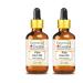 Greenwood essential natural corn oil (Zea Mays) with glass droppers Natural pure therapeutic quality cold -pressed (Pack of Two) 100ml x 2 (6.76 oz) pure corn oil 200 ml (1 Pack)