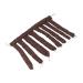 Canne friser sans chaleur bigoudis de couchage coton friser portable pendant la nuit pour cheveux longs mouill s Brown