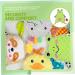 Shop Toyvian 2st Sleeping Comfort Towel Pacifier for Cuddly Plush Animals - Premium Muslin Filled Bunny Toys - Buy Online on GoSupps.com