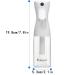 Segbeauty Clear Plant Mister 5.4oz - Refillable Fine Mist Spray Bottle for Indoor Plants, Salon, Barber, Curly Hair - 160ml - Buy Online on GoSupps.com