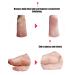 Buy Silicone Socks - Anti-Cracking Foot Protection & Moisturizing Gel Care - Soft Breathable & Comfortable (White Small) - Buy Online on GoSupps.com