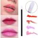 ZHIYE 100Pcs Black Disposable Lip Brushes - Makeup Beauty Tool Kits - Buy Online on GoSupps.com