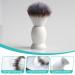 Buy NHPY 1 Article Shaving Brush - Men's Razor Brush for Beard & Facial Hair Cleaning - White Foam Tool - Buy Online on GoSupps.com