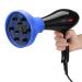 Dioche Hair Dryer Diffuser Foldable Universal Hair Diffuser Foldable Folding Hairdryer Hair Blower Dryer Diffuser Cover Styling Hairdressing Tool 5Colors Optional Blue
