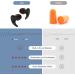 Ultra-Comfortable Noise Cancelling Silicone Ear Plugs for Sleeping | 4 Sizes (XS/S/M/L) | Reusable & Washable Earplugs - 33dB Noise Reduction for Sleep Snoring Work Concerts Studying Travel - Buy Online on GoSupps.com