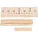 HEEPDD Wooden Ribbon Bow Maker Tool - Perfect for Gift Bows, Wrist Corsages, Decorations - Buy Online on GoSupps.com