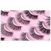 Shop 20 Pairs of Natural Look Wispy Fluffy Russian Strip Lashes | 3D Faux Mink Cat Eye False Eyelashes - 11-18MM Variety Pack - Buy Online on GoSupps.com
