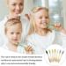 SUICRA 7pcs Lightweight Manual Toothbrushes - Portable Reusable Degradable Eco-Friendly Toothbrushes for Women - International Shipping Available - Buy Online on GoSupps.com