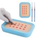 LVCHEN Intradermal Injection Training Pad - Skin-Like Intradermal Injection Practice Model for Nurse and Medical Student - Silicon Hypodermic Injection Trainer - 15 Injection Spots