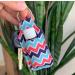 Hand Sanitizer Holder - 1 oz Travel Size Keychain Serape Tie Dye Design for Easy Attachment to Purse Backpack & Diaper Bag - Buy Online on GoSupps.com