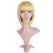 MapofBeauty 12"/30cm Natural Female Short Straight Hair BOB Wig (Gold)