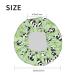 Bamboo Reusable Shower Cap with Sketch Panda Design | Waterproof Double Layer Bathing Hat for Women, Kids, and Men - Buy Online on GoSupps.com
