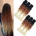 Braids Extensions Blond Kanecalon Kunsthaar Hair Ombre Jumbo Braids Brown Blonde Blonde BRAIDING HAIR FOR CROCHET BRAIDS Kunsthaar For simple blonde (black-brown blonde) Ombre Light Brown