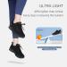 STQ Women's Air Cushion Running Shoes - Breathable Sneakers, Size 7, Black - Buy Online on GoSupps.com