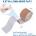 Laneso Boob Tape 23ft - Waterproof Kinesiology Recovery Tape for Large Breasts (Beige) - Buy Online on GoSupps.com