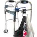 Top Glides Jumbo Swirly Hook for Strollers & Walkers - Silver/Black - Buy Online on GoSupps.com
