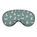 Yoga Bull Terrier Dogs Sleep Mask Eye Cover for Sleeping Blindfold with Adjustable Strap Blocks Light Night Travel Nap for Men Women