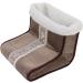 Fdit Soft Electric Foot Warmers - Noiseless Heated Foot Warmer EU Plug 110-240V with 4-Level Timing for Home Use - Buy Online on GoSupps.com